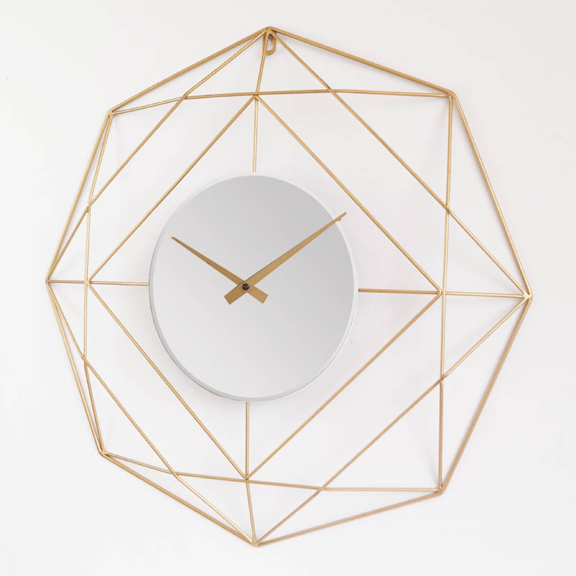 Fashion Stereoscopic Decorated Wall Clock