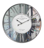 The Fine Quality Arched Glass Household Office Ring Wall Clock