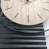 Special Shaped Style Wall Clock MDF Metal Combine Indoor Decoration 