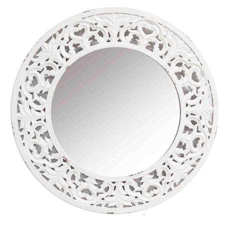 Elegant European Modern Decorative Mirror Carve Patterns